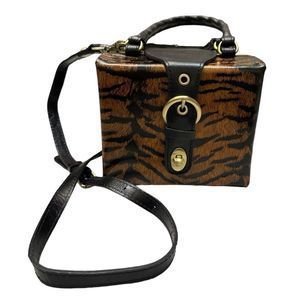 Patricia Nash Avadi Box bag Tiger Print